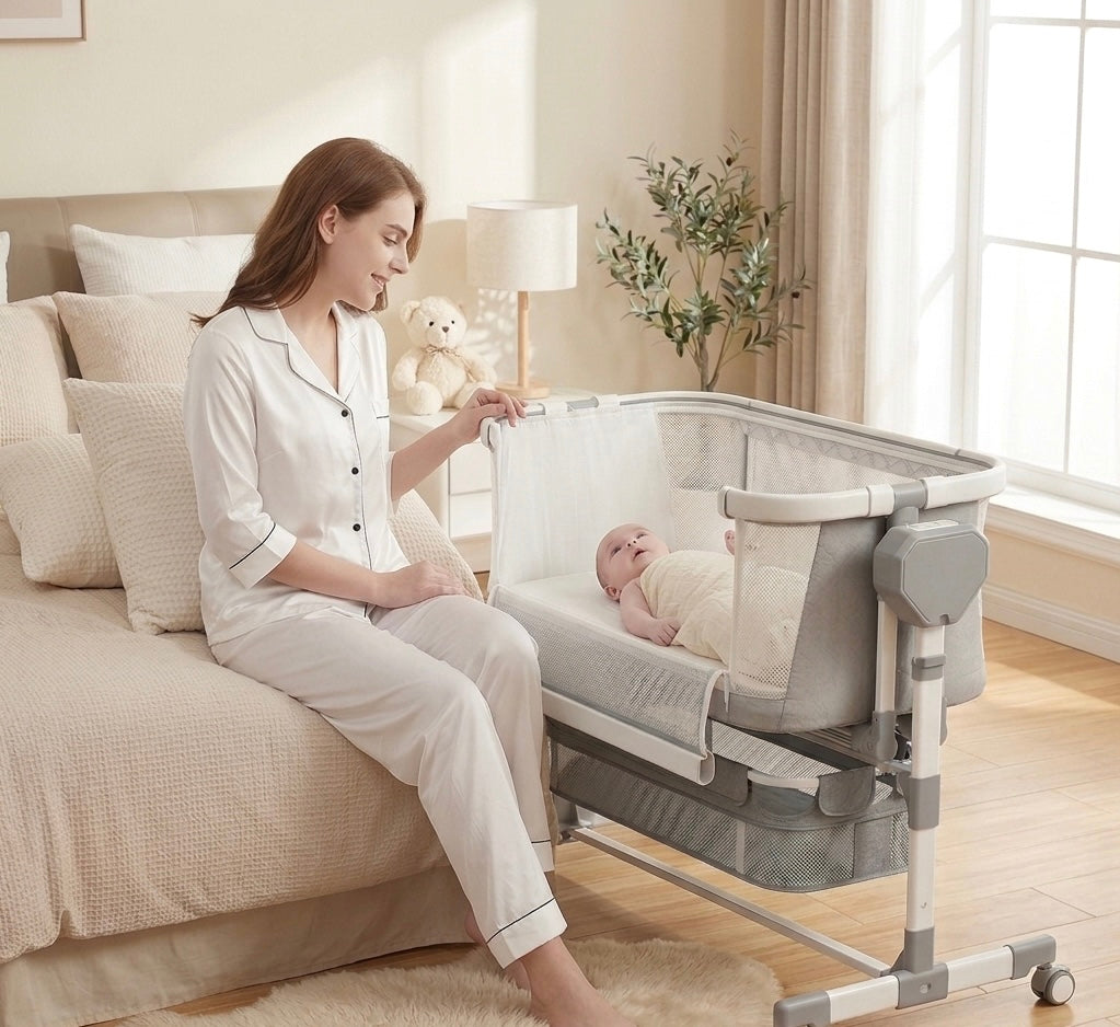 Smart Auto-Rocking Bassinet